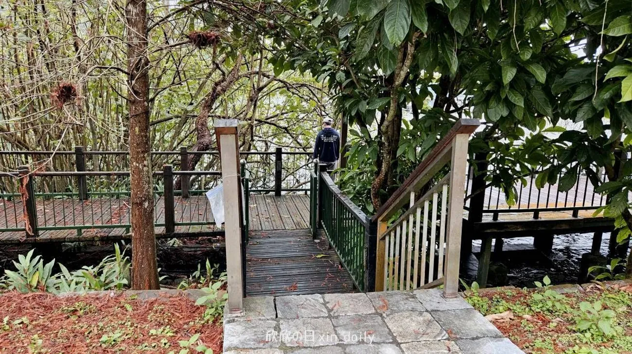 齊樂事露營區通往伊達邵商圈的步道