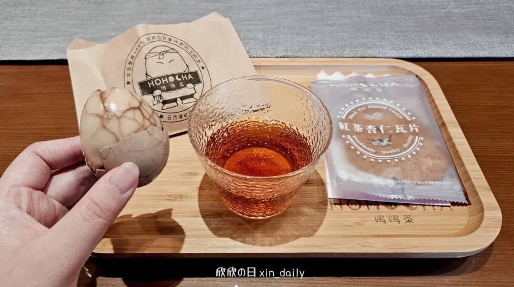 喝喝茶奉茶奉蛋體驗,現泡紅茶、紅茶茶葉蛋