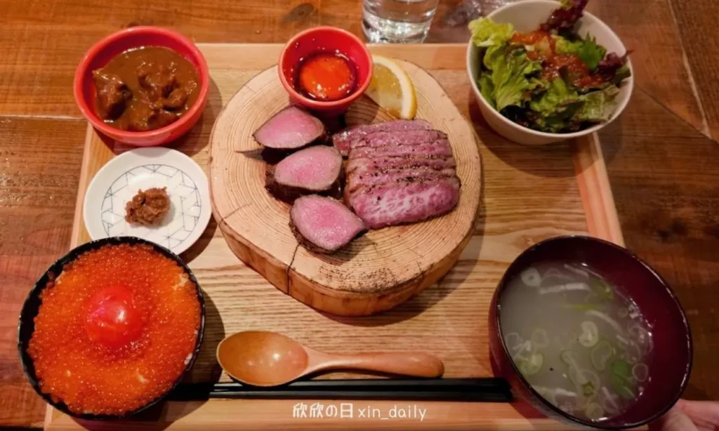 牛たんの檸檬 A5黑毛和牛套餐