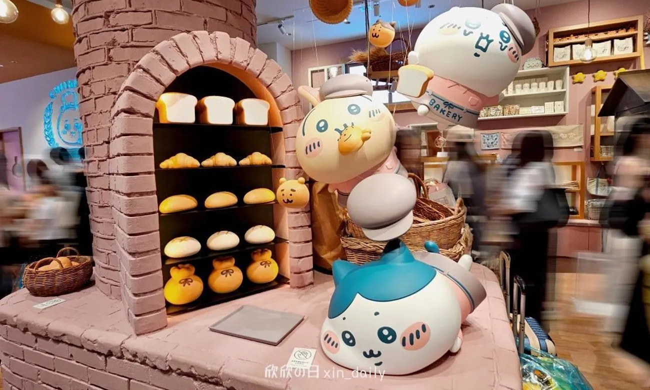 吉伊卡哇 小八 兔兔 麵包店店員