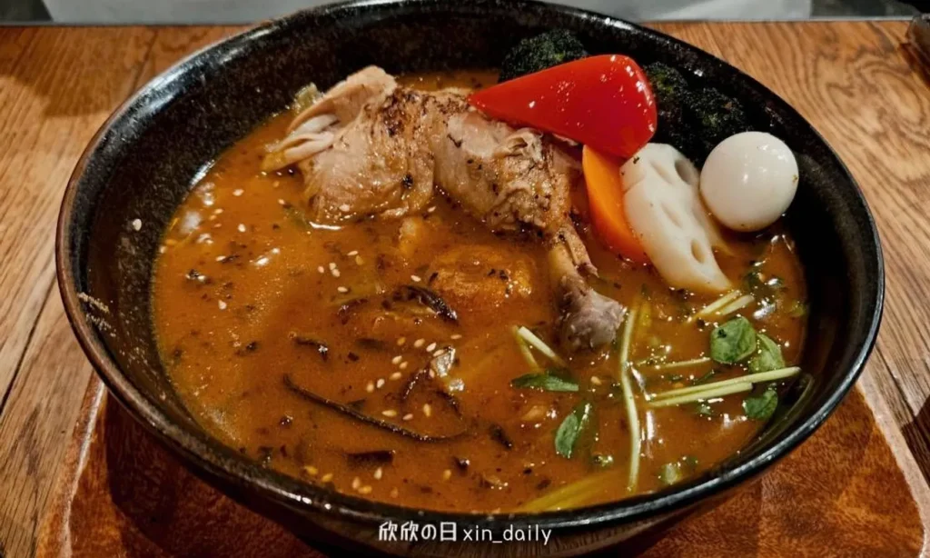 GARAKU北海道湯咖哩雞腿套餐