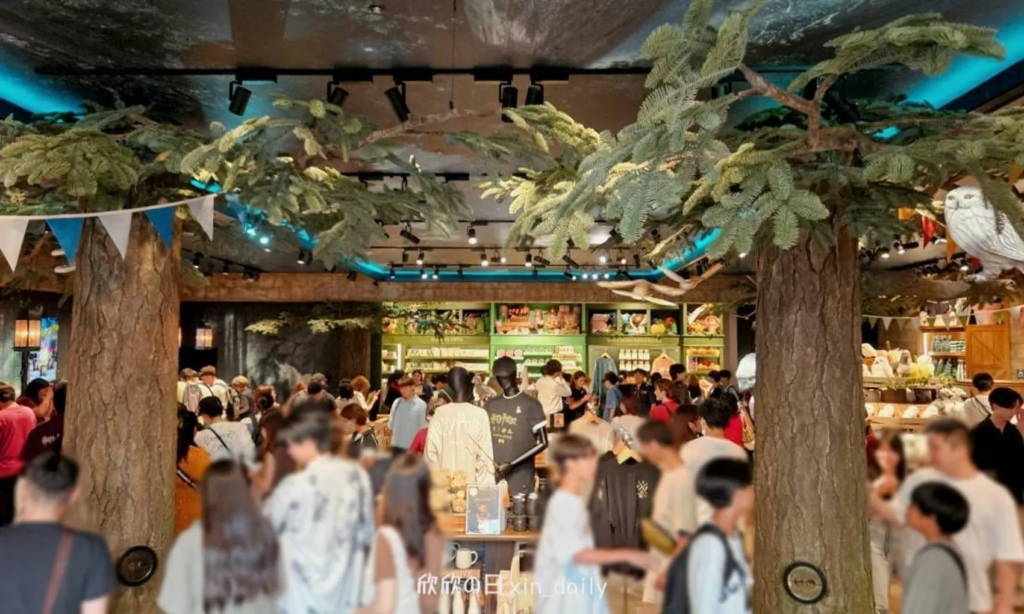東京原宿哈利波特旗艦店店內環境